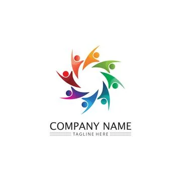 People Icon work group Vector Stock Illustration