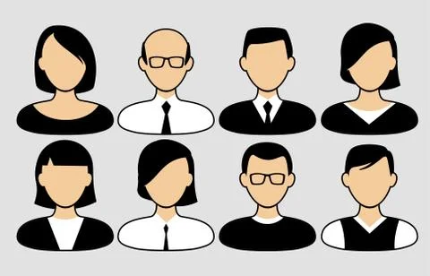 People icons Illustrazione stock