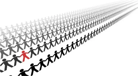 People Illustrazione stock