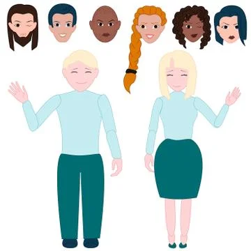 People Stock Illustration