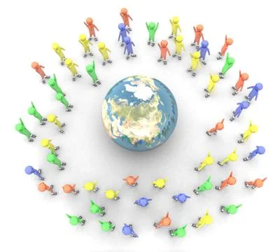 People Stock Illustration