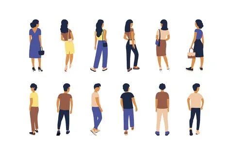 People Stock Illustration