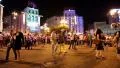 People on Independence Square in Kiev, Ukraine HD Footage