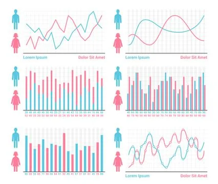 People Infographics Stock Illustration