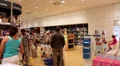 People inside duty free store HD Footage