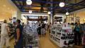 People inside duty free store HD Footage