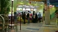 People inside fast food restaurant HD Footage