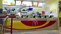 People inside fast food restaurant HD Footage