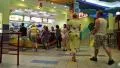 People inside fast food restaurant HD Footage