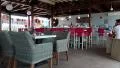 People inside summer cafe HD Footage
