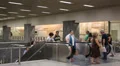 People inside Syntagma metro station HD Footage