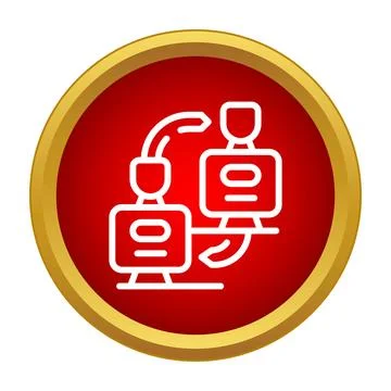 People interacting on computers representing digital collaboration and teamwo Illustrazione stock