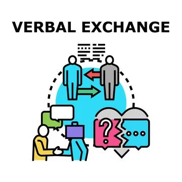 People interacting, exchanging ideas, resolving communication issues, discu.. Stock Illustration