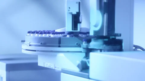 People in laboratory Stock Footage