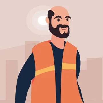 People labour day Ilustración de archivo