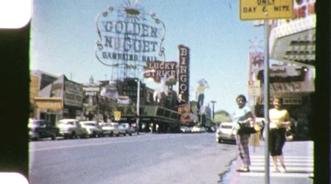 Las Vegas 1965 Archive Footage