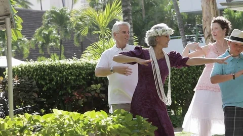 People learning to dance. Stock Footage 88368036