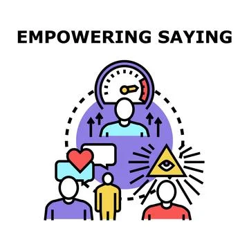 People learning, growing, and reaching personal success goals Stock Illustration