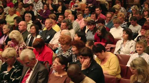 People listen Stock-Footage 11270683