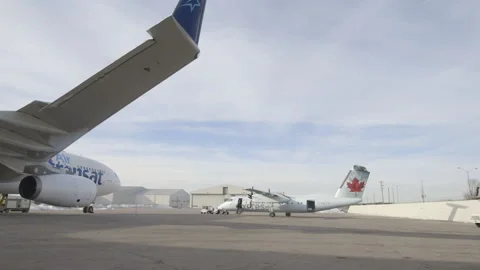 People Loading onto Plane on the Tarmac Stock Footage 148691351