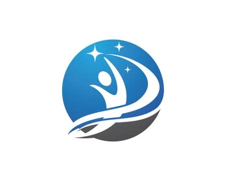 People logo Stock Illustration