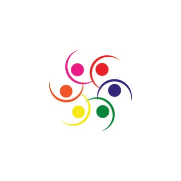 People logo Stock Illustration