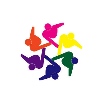 People logo Stock Illustration