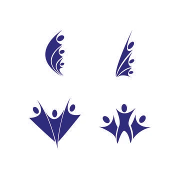 People logo Stock Illustration