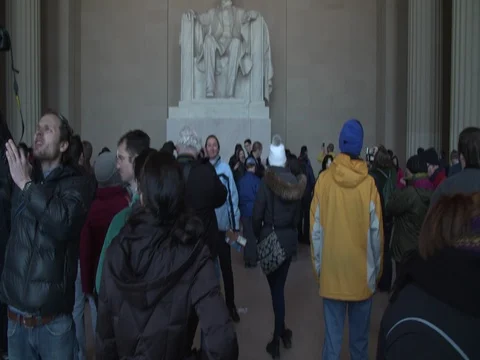 People looking around Stock Footage 76565941