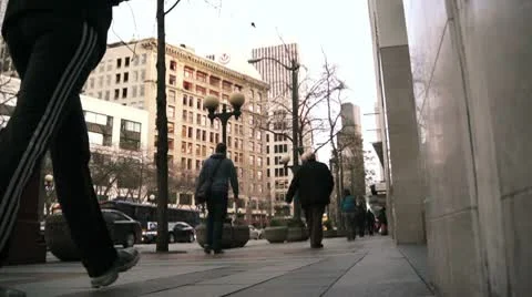 People lower shot Stock Footage 10803029