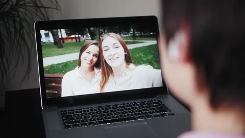 People making video call during quarantine. Stock Footage 140667630