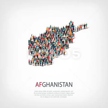 People map country Afganistan vector: Graphic #69595481