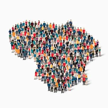 People map country lithuania vector 스톡 일러스트