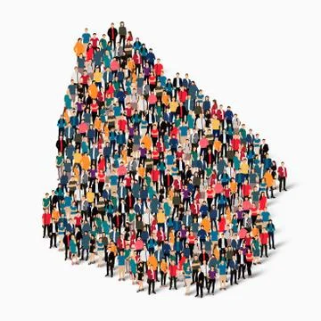 People map country Uruguay vector Illustrazione stock