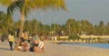 People on Miami Beach seaside, Florida 4k or 4k+ Resolution