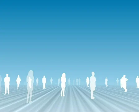 People in motion - loop Stock Footage 549615