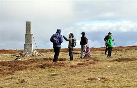 People in mountain Stock Photos