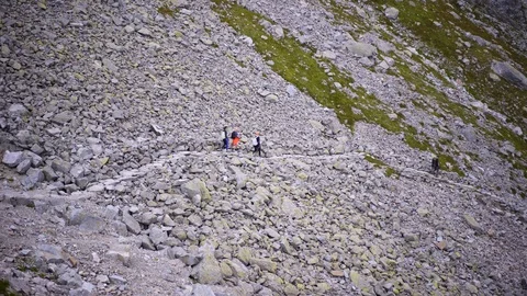 People in the mountains 動画素材 103060699