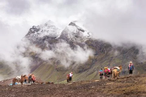 People from the mountains Stock Photos