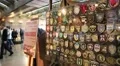 People in national museum of the history of Ukraine in the Second World War HD Footage