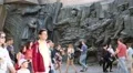 People in national museum of the history of Ukraine in the Second World War HD Footage