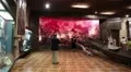 People in national museum of the history of Ukraine in the Second World War HD Footage