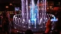 People near colourful fountains on Independence Square in Kyiv, Ukraine HD Footage