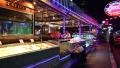 People near seafood restaurant in Pattaya, Thailand HD Footage