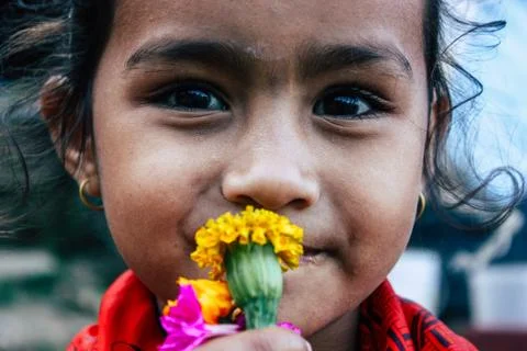 People of Nepal Foto stock
