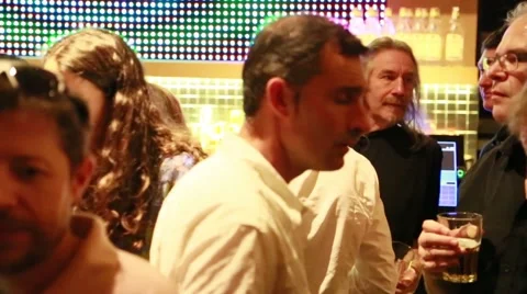 People networking at a corporate event Stock Footage 40899545