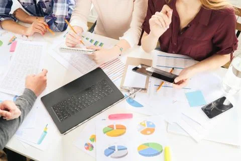 People in the office Stock Photos