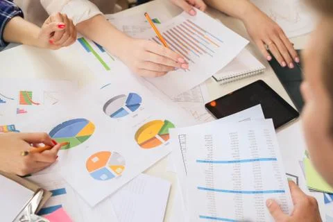 People in the office Stock Photos