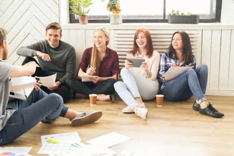 People in the office Stock Photos