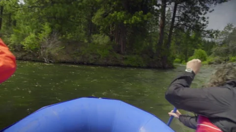 People paddling Stock Footage 59708373